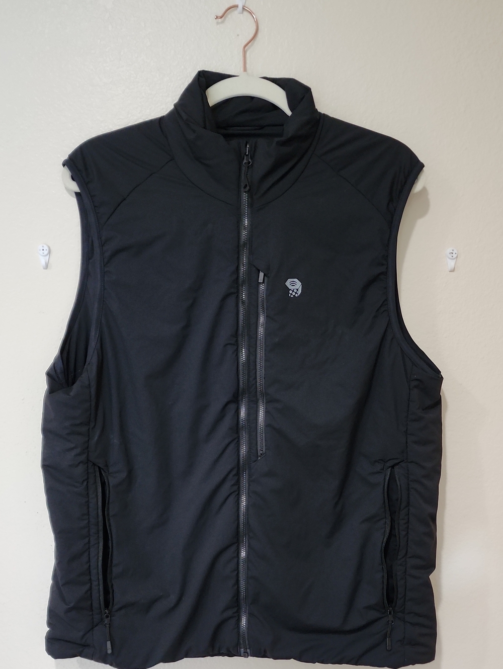 Mountain Hardwear Kor Strata Vest Black Nylon Men's size Large